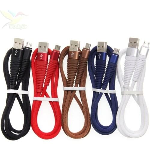 500pcs/lot Data Cable Nylon Braided USB Data Charging Accessories for iPhone cable 8pin For iPhone X 10 8 wholesale lots