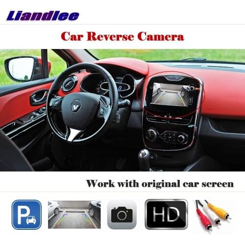 Car Backup Reversing Rear Camera For Renault Clio 4 IV RS 2012-2019 Not Fit Clio2 3 5 Connect Original Factory Screen HD CCD