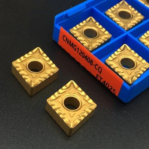 CNMG120408 CQ FT4025 High Quality Carbide Inserts Turning Tool Blade CNMG 120408 Lathe Cutter for Steel