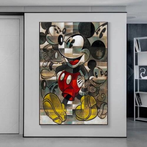 Disney Mickey Donald Duck Diamond Embroidery Full Round Diamond Painting Cross Stitch Kits Mosaic DIY 5D Home Decor Cuadros