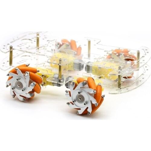 KX-4W DIY DC 4WD Smart Robot Car Chassis Kit Education Car Platform With TT Motor 60mm Wheel For Arduino