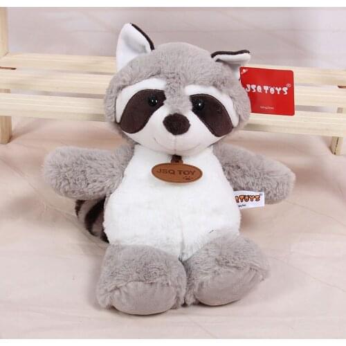 New arrival gray raccoon plush toy about 25cm soft doll toy birthday gift h1062