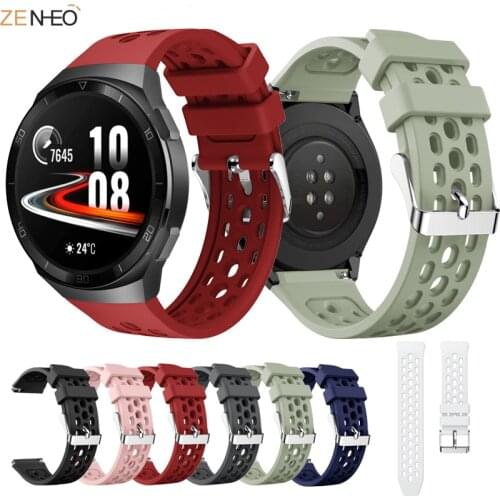Soft silicone Official Style Band for Huawei watch GT 2e Strap Correa Wristband for HUAWEI GT2E Special Straps Watchband ремешок