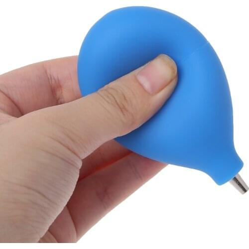 Rubber Metal Mouth Air Blower Pump Dust Cleaner Tool For Digital Camera Lens XXUC