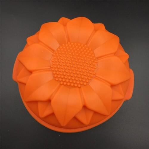 Sunflower Silicone Cake Mold Cake Pan DIY Baking Moulds Flower Bakeware Cake Tools