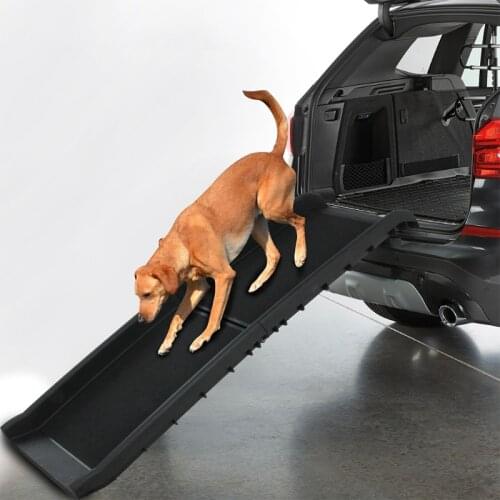 Folding Portable Lightweight Dog and Cat Ramp Car Pet Stairs Premium Quality Couch Lightweight Great for Cars Go to Bed