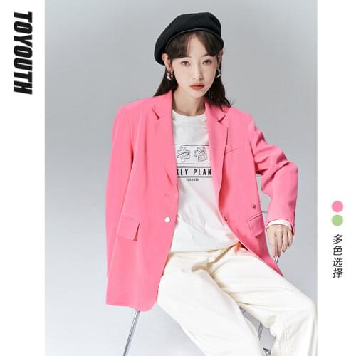 Toyouth Women's Casual Blazers