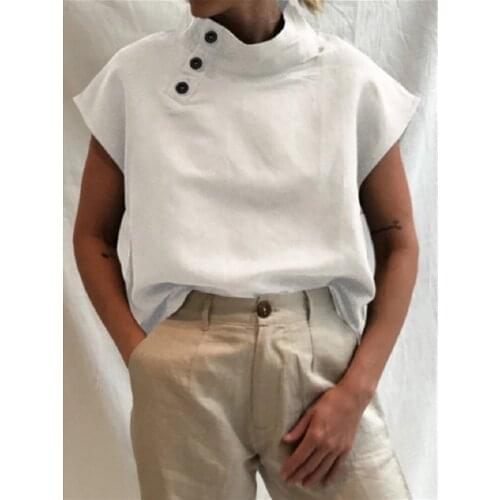 Wensilian Linen Blouses