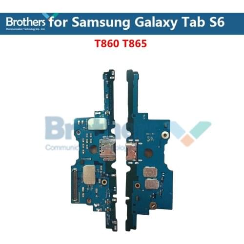 Type-C Charge ForSamsung Galaxy Tab S6 T860 T865 USB Charging Dock Flex Cable For Samsung TabS6 Charger Port Phone Replacement