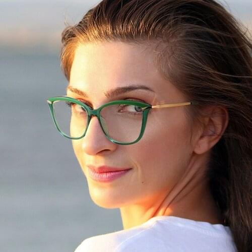 Women Cat Eye Reading Glasses Fashion Frame Oversized Quality Readers