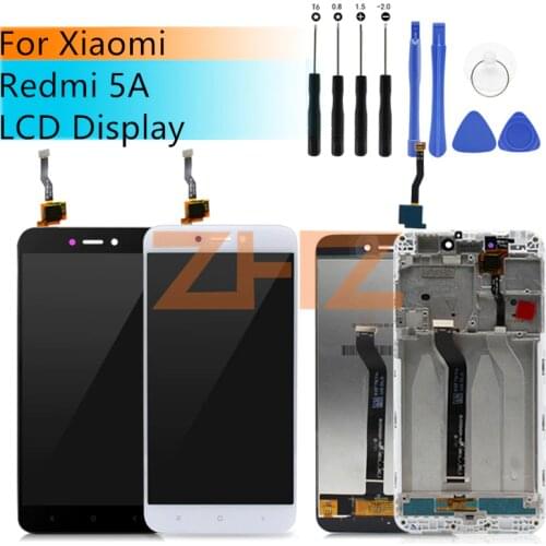 For Xiaomi Redmi 5A LCD Display Touch Screen Digitizer Assembly with frame for Xiaomi Redmi 5A Global replacement repair parts