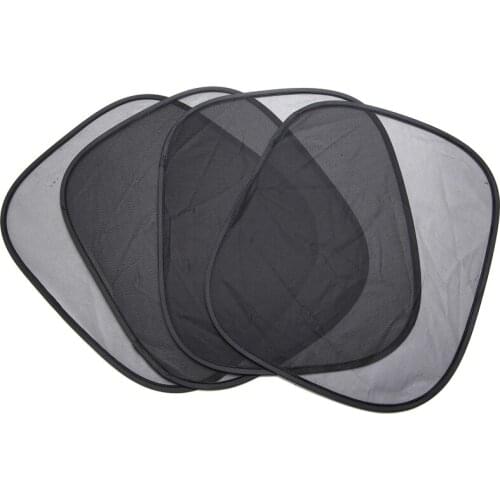 5pcs/set Car Side Rear Front Window Windshield 3D Photocatalyst Mesh Cloth Sunshade UV Protector Sun Visor Cover Shield