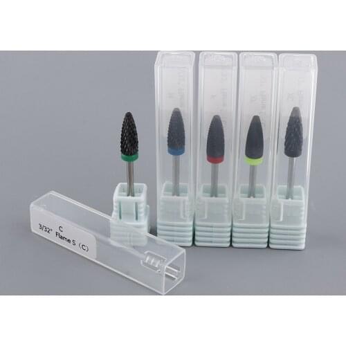 5 Pieces Nail Bits Manicure Tools File Grinder Kits Polishing Nail Gel Tools