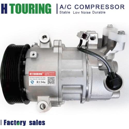 6SEL14C Auto Car AC Compressor 7pk For Renault Megane 2.0 Megane Scenic 8200956574 447150-0010 8200958328 DCP23032 6SEL14C