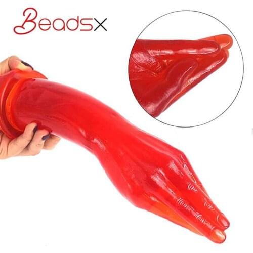 C22 Anal Plug PVC Skin Friendly High Simulation Hand&Arm Long 30cm Sex Toy For Women Massage Labia For Sex Passion Adult Product