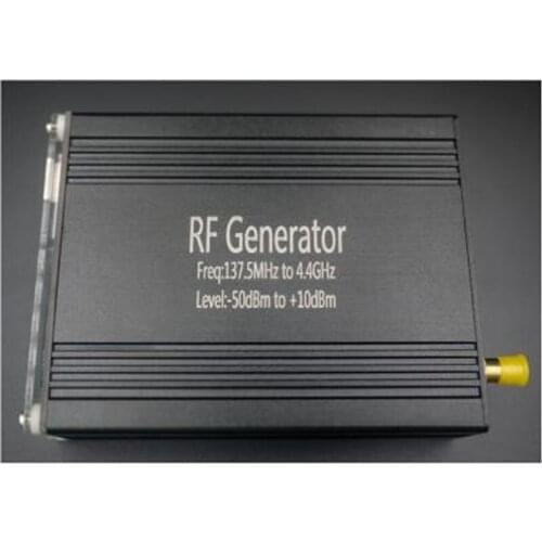 Digital display ADF4350 137.5MHZ-4.4GHZ Signal generator frequency RF signal source with usb dc 9v 12v