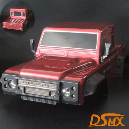 RC Parts 1/10 313 wheel base D110 Defender Landrover PVC soft for Axial SCX10 90046 trax TRX4 option parts