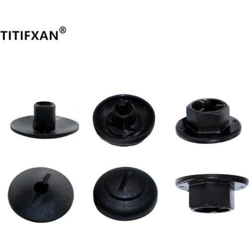 For Kia Rohens Veracruz Encino Grand Santa Fe Elantra Sonata Auto Wheel Arch Screw Base Nut Fender Interior Trim Clips Fastener