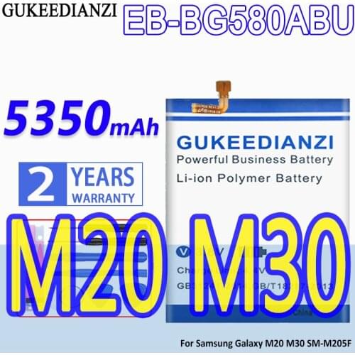 GUKEEDIANZI Samsung Galaxy M20 Batteries
