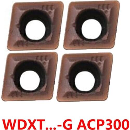 WDXT125012 WDXT156012 WDXT186012 WDXT042004 WDXT052504 WDXT063006 WDXT094008 G ACP300 Carbide Inserts Turning Tools Original CNC