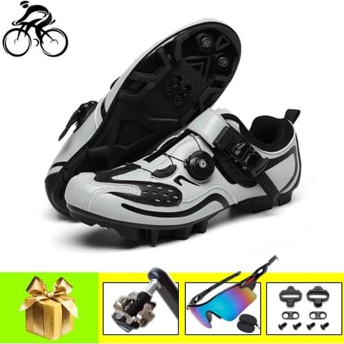 Cycling Sneakers Men Women Mountain Bike Shoes Breathable Self-locking Zapatillas Ciclismo Mtb Triathlon Riding Bicycle Shoes