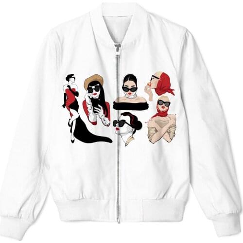 REAL American US SIZE Custom Highclass Woman 3D Sublimation print Zipper Up Jacket plus size 4XL 5XL 6XL