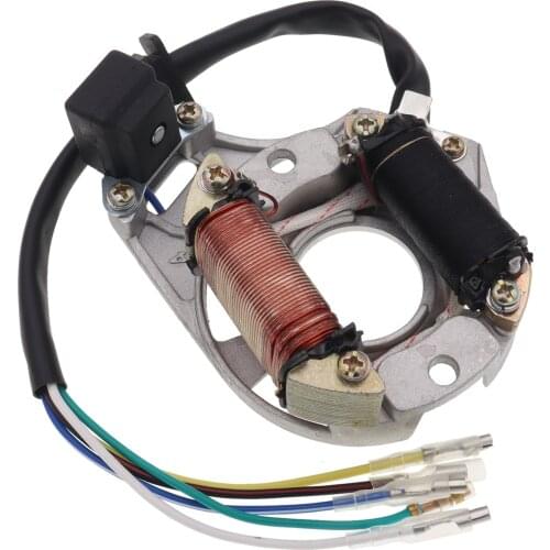New 2 Coil AC Stator Ignition Magneto Plate for 50cc 70cc 90cc 110cc 125cc Chinese ATV Quad Taotao