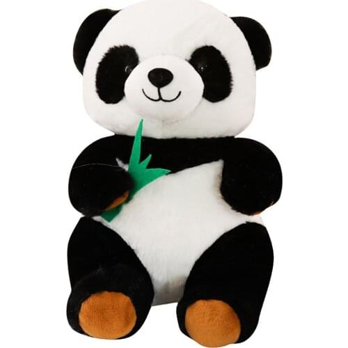 New Plush Toy Cartoon Panda Accompany Sleeping Stuffed Animal Best Soft Toys 25cm Kawaii Decorative Ornaments Детские Игрушки