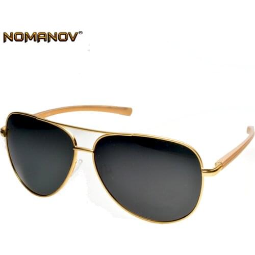2020 Al-mg alloy oversized Short Sight Sun Glasses Polarized Sunglasses Custom Made Myopia Minus Prescription Lens -1 To -6