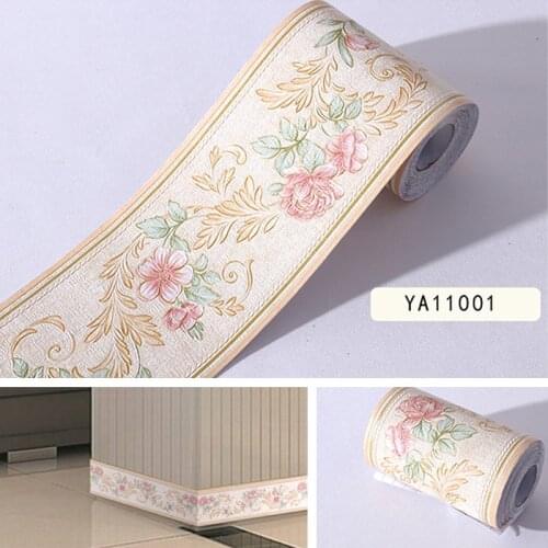 Baseboard Self-adhesive Anchor Line Wall Sticker Window Sill Door Frame Waveguide Line Waist Line Decorative Corner Line Floor T