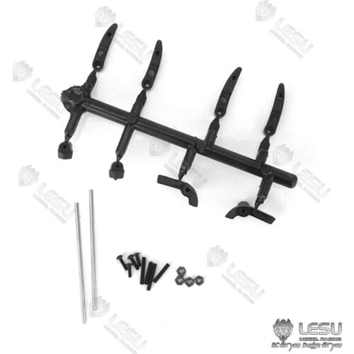 LESU Plastic Rearview Mirror Rack for 1/14 MAN TGS RC Dumper Truck DIY TAMIYA Model