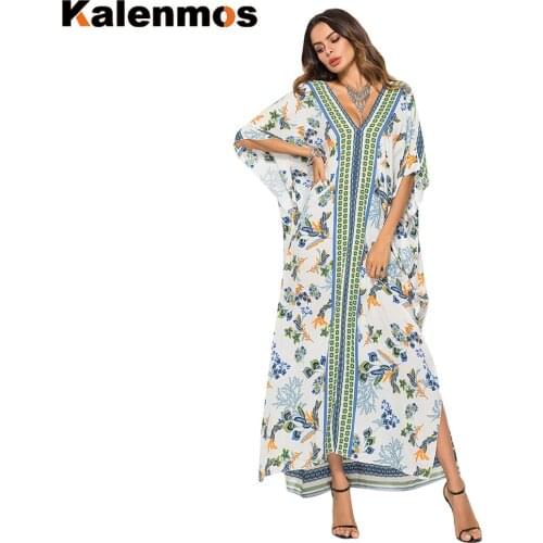 Dress Women Moroccan Abaya Turkish India Muslim Ribbon Spring Summer Ethnic Maxi Long Vestidos Dubai Islamic Party Kaftan Femme
