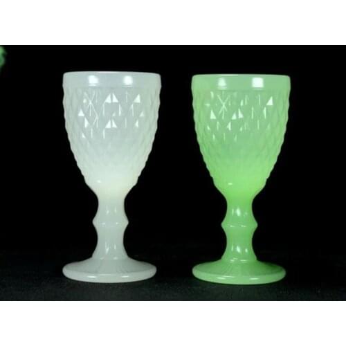 Authentic jade crystal goblet high-end atmosphere relaxing spirit healing gas gift home decoration