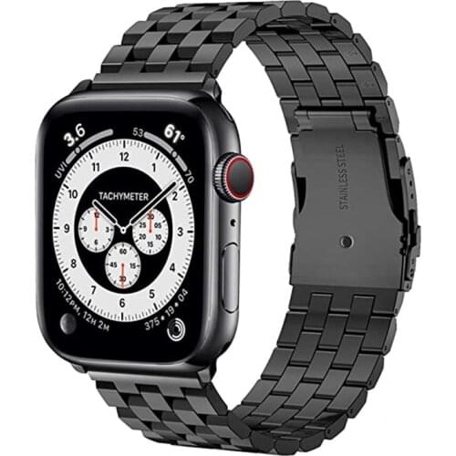 Stainless Steel Strap For Apple Watch 6 Band 44mm SE 40mm Metal Bracelet For Applewatch 3 42mm 38mm iWatch 5 4 Watchbands