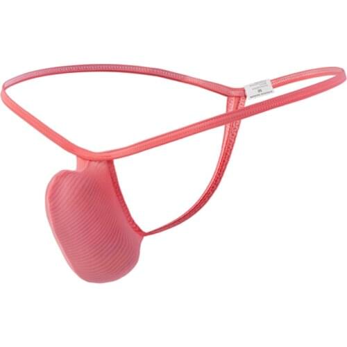 Sex toy t-back erotic man thongs mens sexy low-waist exotic up dick pouch g-strings underwear cool silk mens jockstrap