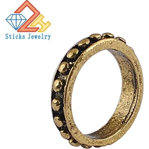 Sticks jewelry Retro Alloy Ring Poetic Daisy Blossom Finger Ring for Women Engagement Fashion Jewelry JZ00017