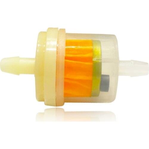 1 Pc Motorcycle Petrol Gas Fuel Gasoline Oil Filter for Scooter Motorcycle Moped Gas Scooter Dirt Bike ATV Kart Oil Fuel Filter
