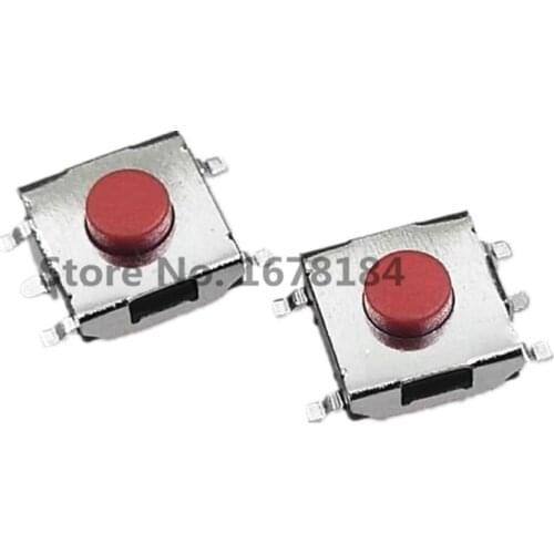20Pcs 6*6*3.1mm 6X6X3.1H 5Pins SMD-5 Touch Micro Switch Momentary / Button Switch For Laptop Display