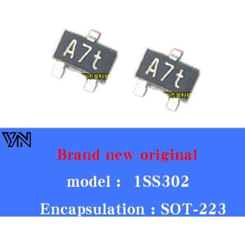 50/Pcs Lot New original screen printing A7t 1SS302 SOT323 ultra-high speed diode switching diode rectifier