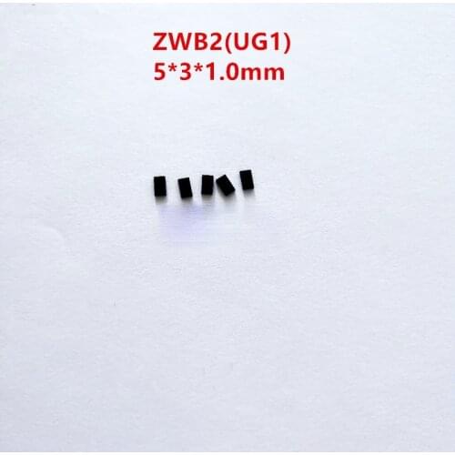 5 X 3 X 1mm 365nm ZWB2 UV Filter UG1 Black Light Mirror