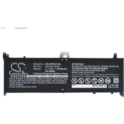 Cameron Sino 6750mAh Battery for HP 11-G010NR, 11-G012NR, Envy X2 11, x2 11-G000ES,X2 11-G030EA,x2 11-G900EA,X211-G001TU,TPN-104