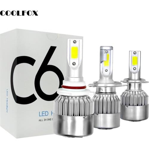Coolfox LED H3 Bulbs (PK22s)