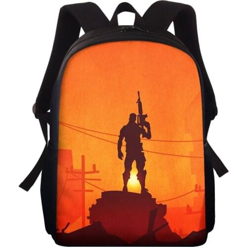 Children Game FORTNITE Backpack Kids Cute Cartoon Kindergarten Schoolbag Boys Girls Laptop Bags Preschool Students Gift