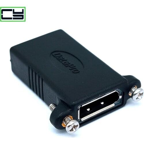 DP to DP DisplayPort Female to Female Adapter Connector Coupler Extender Tool Compatible with all DP Male Cables
