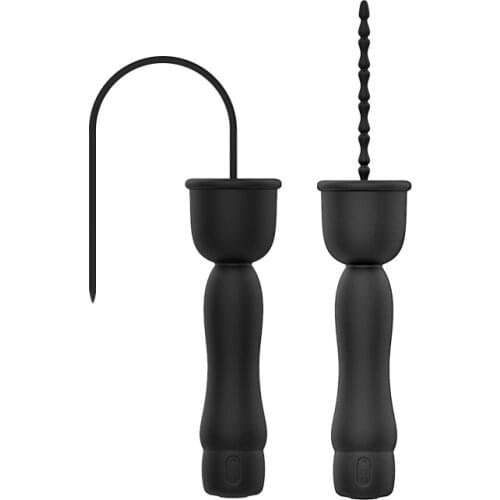 Male Masturbation Sex Toys Multi-Mode Vibration Urethral Plug Penis Erection Expansion Training Tool Adult Sex Shop