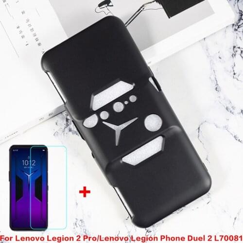Dirt-resistant Phone Cover For Lenovo Legion 2Pro Gel Pudding Silicon Caso on Lenovo Legion Phone Duel 2 L70081 Protective Glass