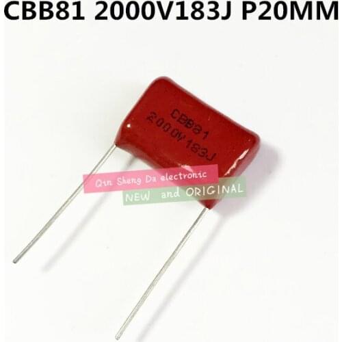 CBB capacitor 2000V183J 2KV183J 0.018uF 18nF P20MM