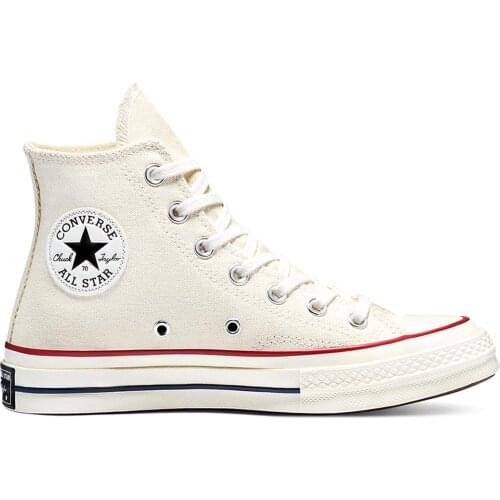 Original Converse Chuck 70 Hi Unisex Male Women 'S Cream Sports Shoes 162053C-247 Converse Sneaker