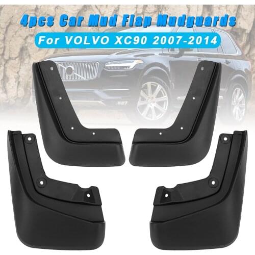 LEEPEE Splash Guards Front Rear Car Mud Flaps 4 Piece/Set Car Mudguard For VOLVO XC90 2007- 2014 2008 2009 2010 2011 2012 2013