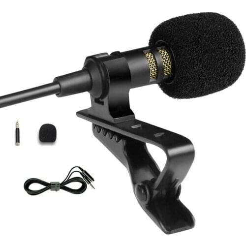 M50Plus Lavalier Microphone 360 Degree Omnidirectional Pickup Microphone 3.5mm Computer Game Live K Song Microphone